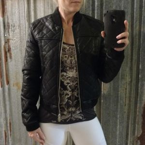 Black Bomber Jacket